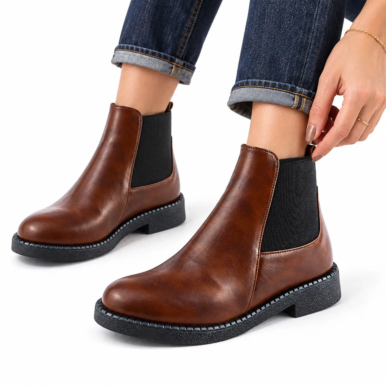 Bottin pour femme 3240 marron.................. 